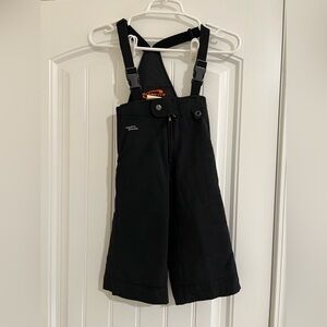 Obermeyer Kids Toddler Size 3 Black I-Grow Extended Wear System Bib Snow Pants